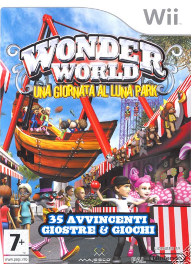 Wonderworld Amusement Park videogame di WII