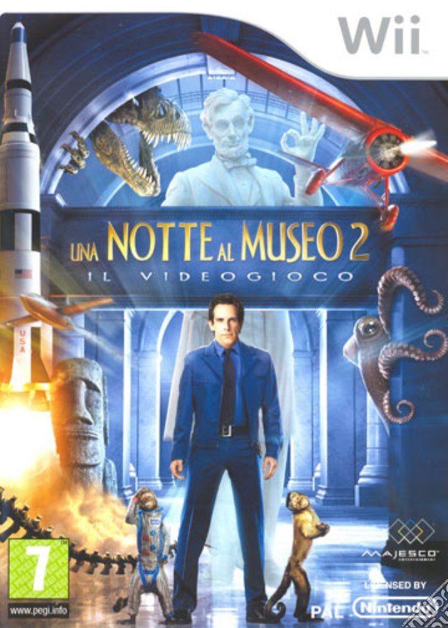 Night At The Museum 2 videogame di WII