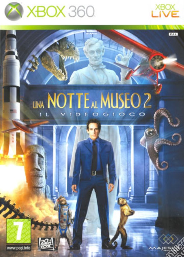 Night At The Museum 2 videogame di X360