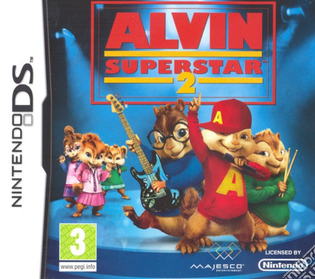 Alvin Superstar 2 videogame di NDS