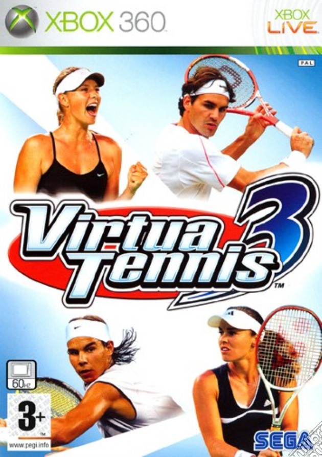 Virtua Tennis 3 videogame di X360