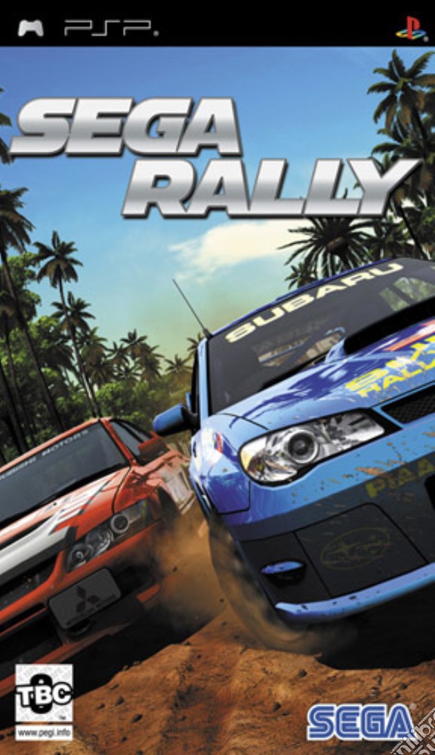 Sega Rally videogame di PSP