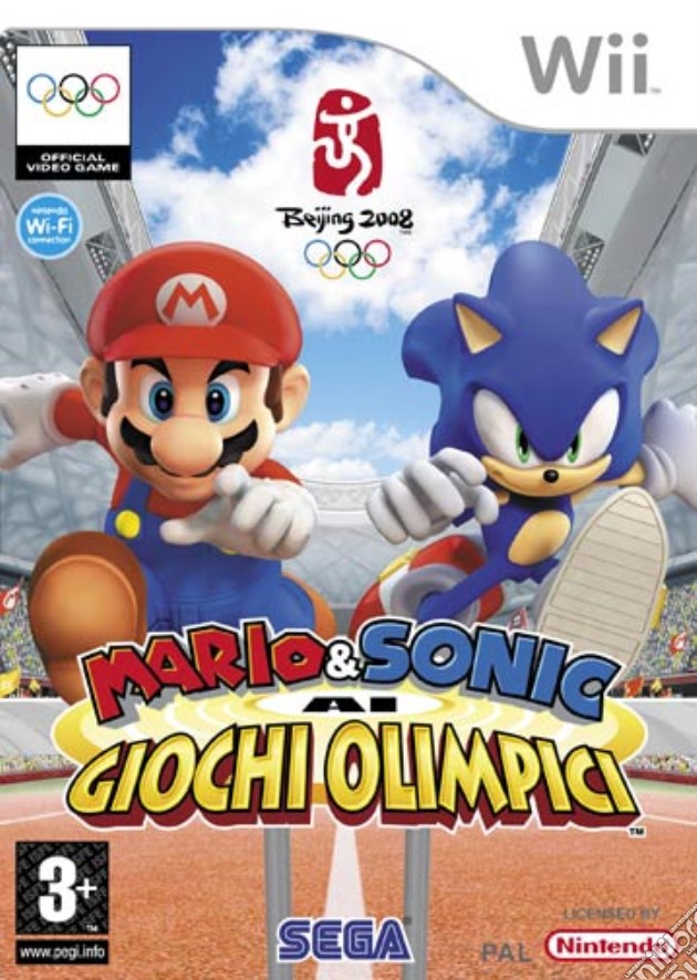 Mario & Sonic Alle Olimpiadi videogame di WII