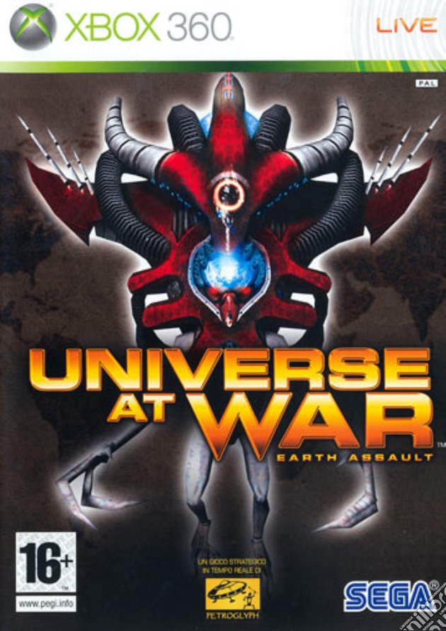 Universe At War videogame di X360