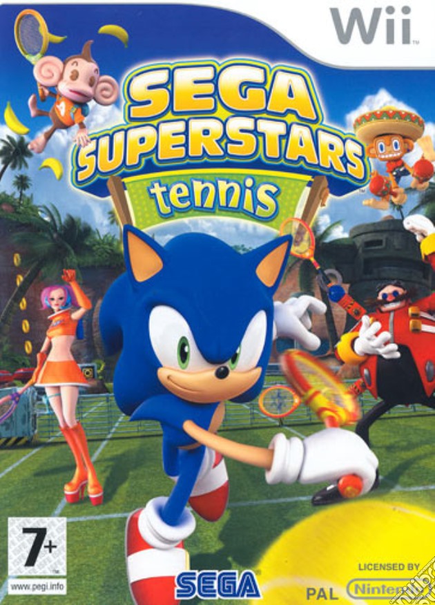 Sega Superstars Tennis videogame di WII