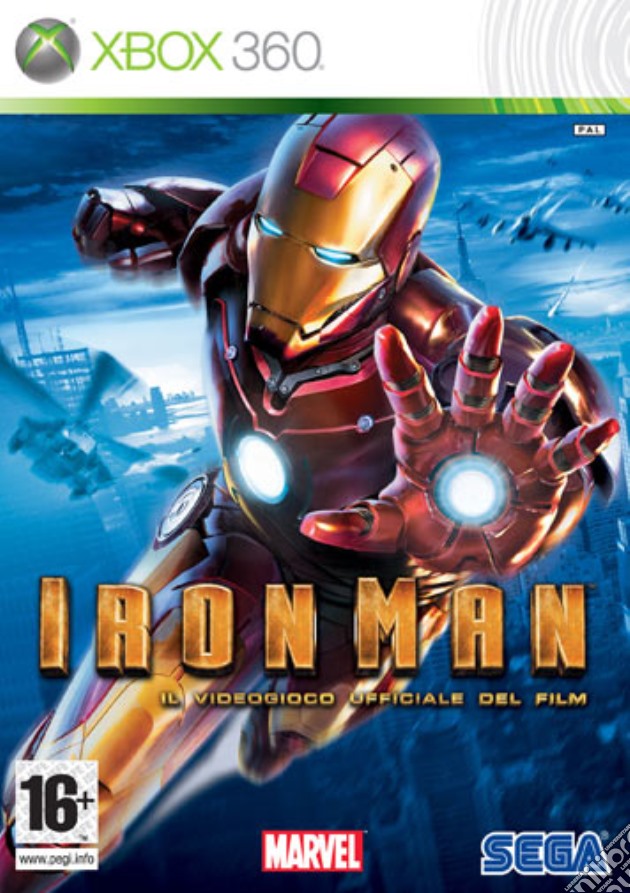 Iron Man videogame di X360
