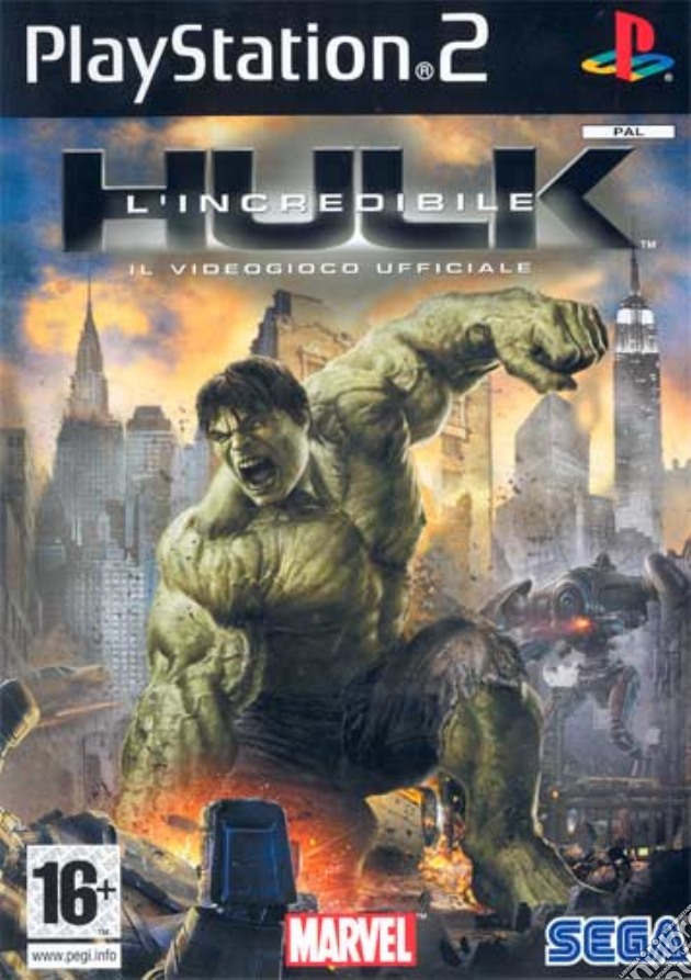 The Incredible Hulk videogame di PS2