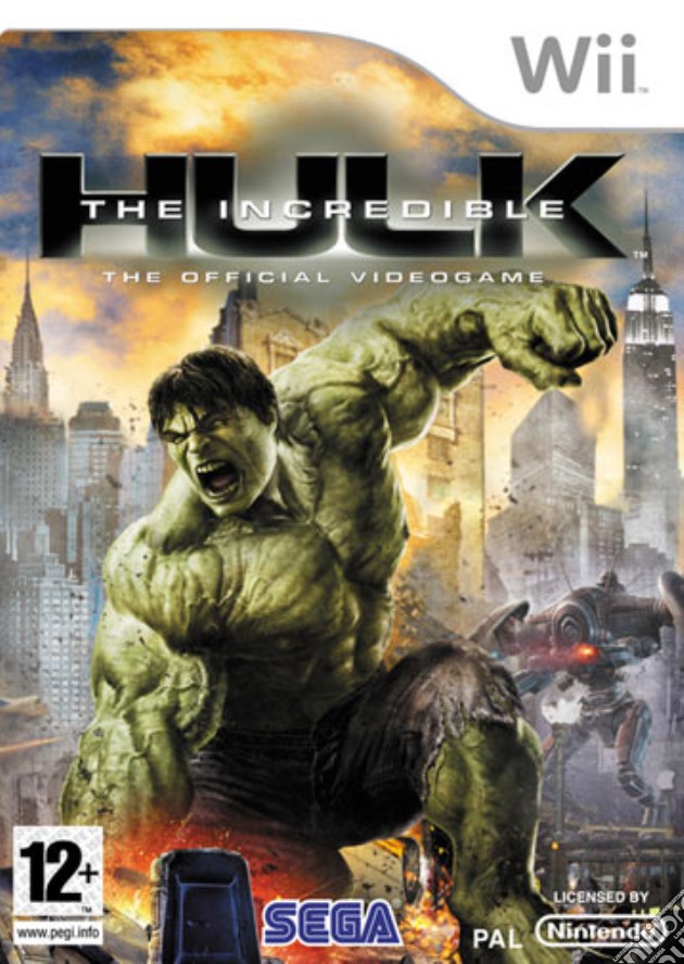 The Incredible Hulk videogame di WII