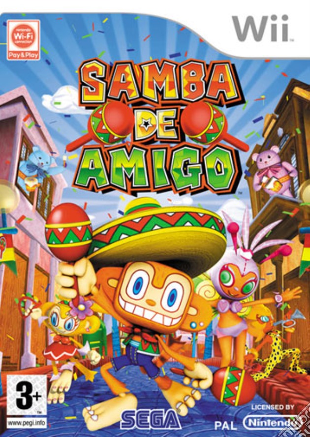 Samba De Amigo videogame di WII