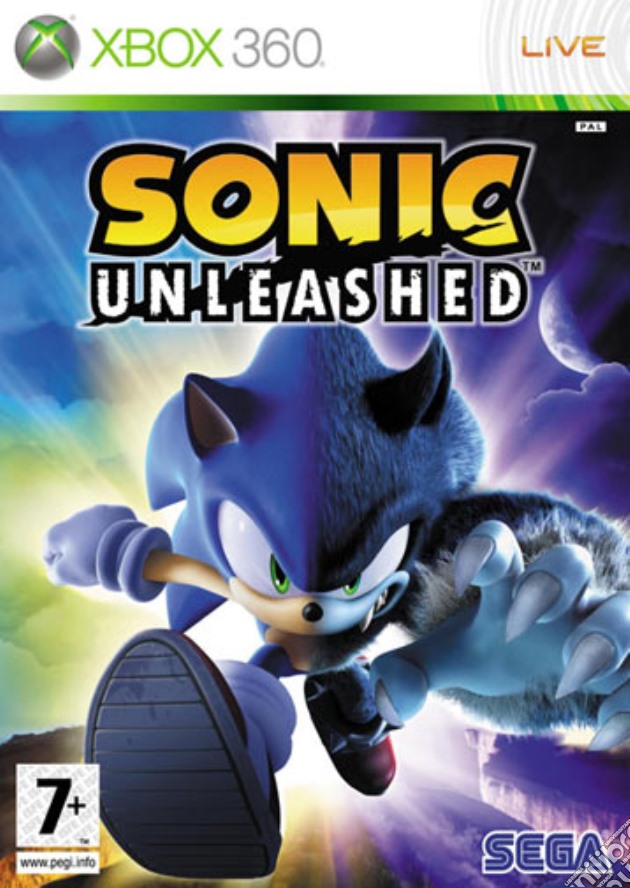 Sonic Unleashed videogame di X360