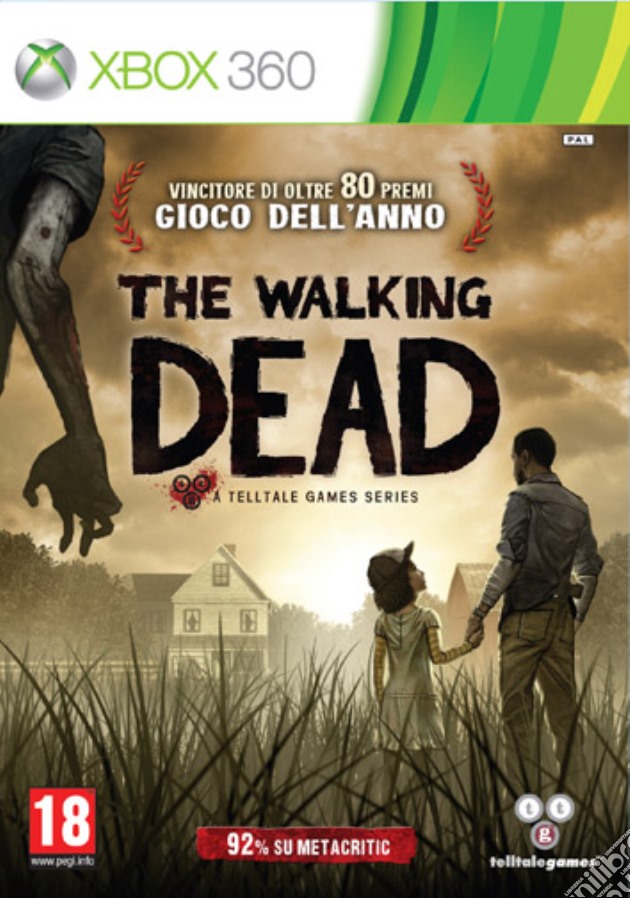 The Walking Dead videogame di X360