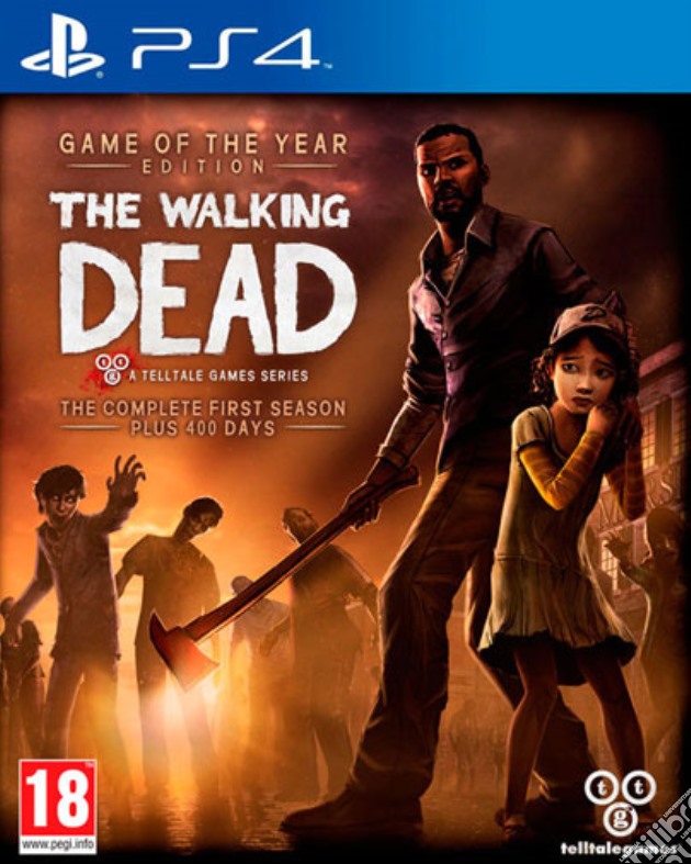 The Walking Dead Complete First Season videogame di PS4