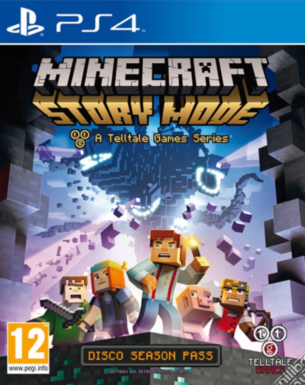 Minecraft: Story Mode videogame di PS4