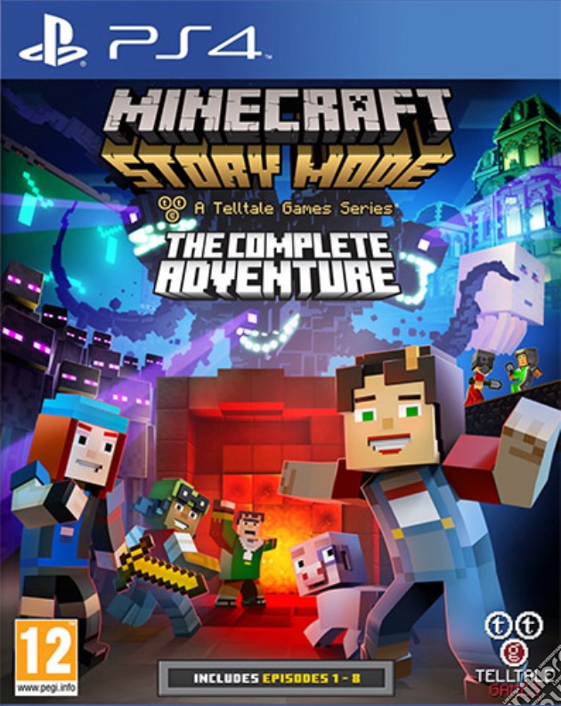 Minecraft Story Mode Complete Adventure videogame di PS4