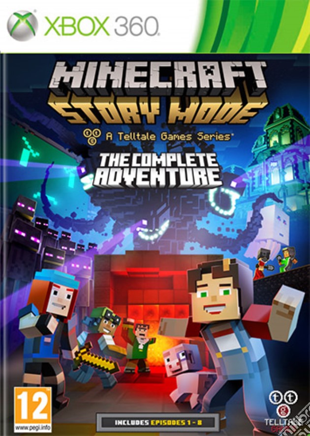 Minecraft Story Mode Complete Adventure videogame di X360