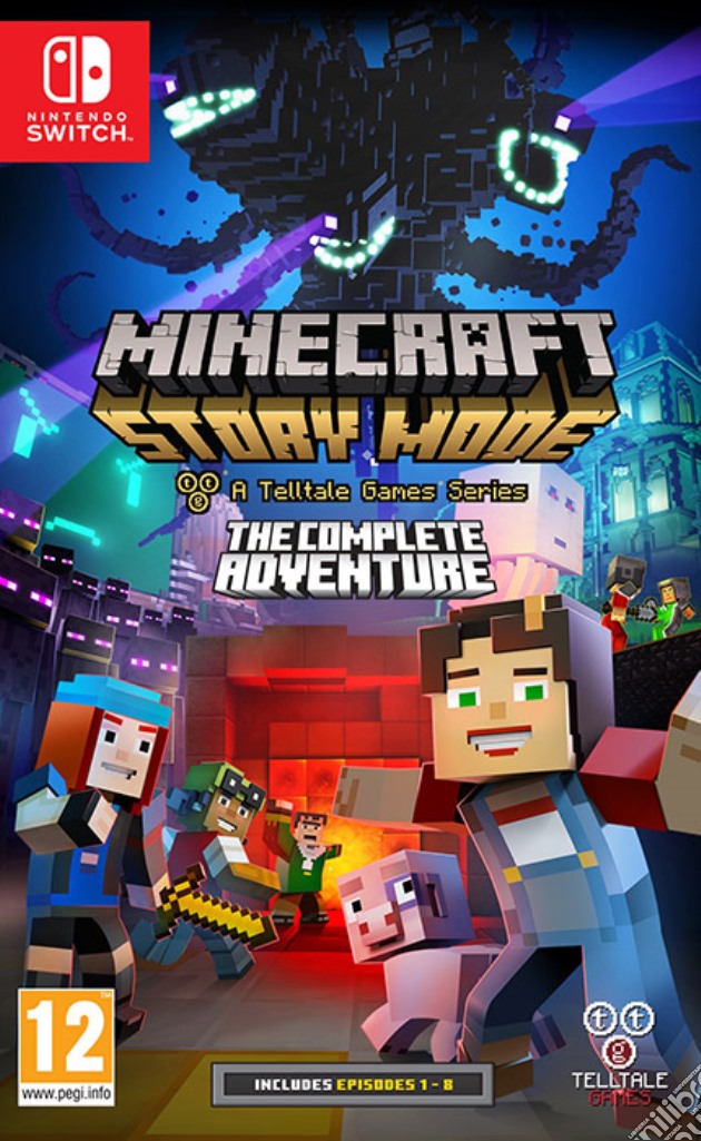 Minecraft Story Mode Complete Adventure videogame di SWITCH