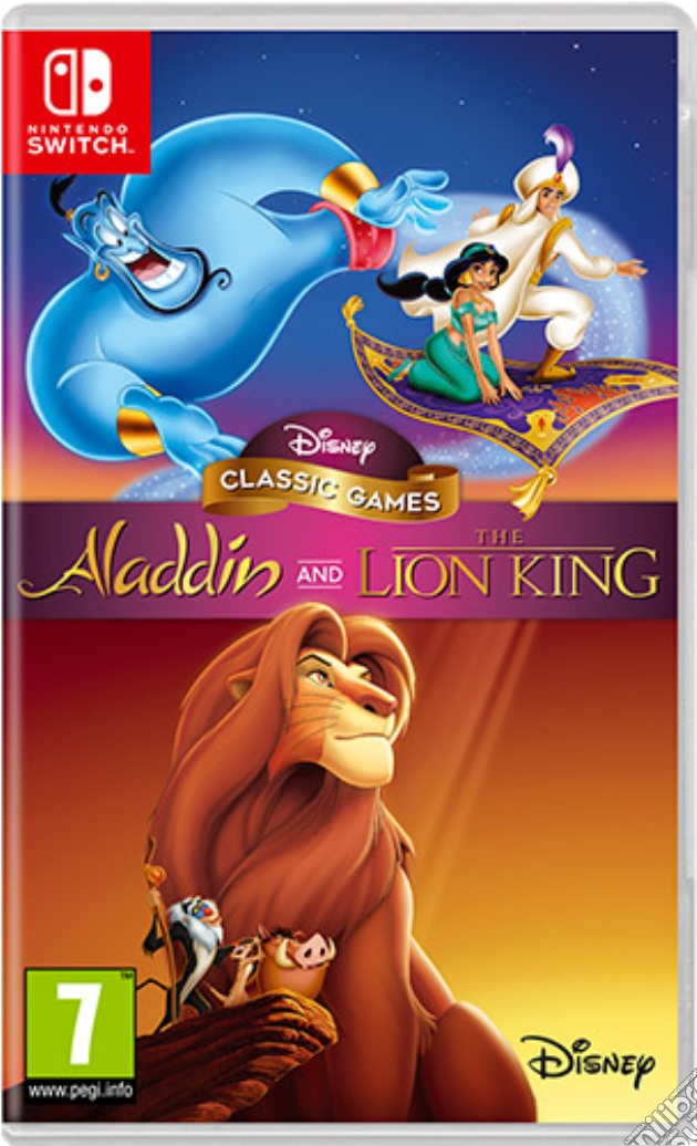 Disney Classic Aladdin & The Lion King videogame di SWITCH