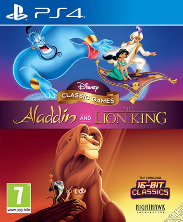 Disney Classic Aladdin & The Lion King videogame di PS4