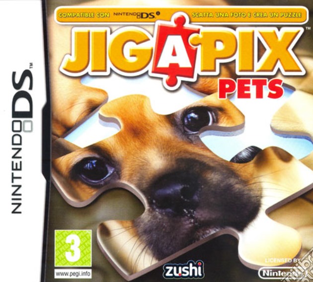 Jigapix Pets videogame di NDS