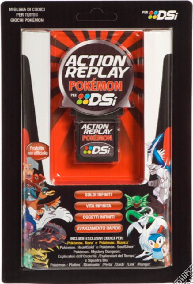 DSi Pokemon action replay videogame di NDS