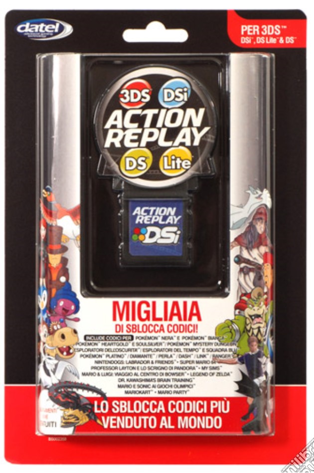 Action Replay Compatibile 3DS videogame di ACC