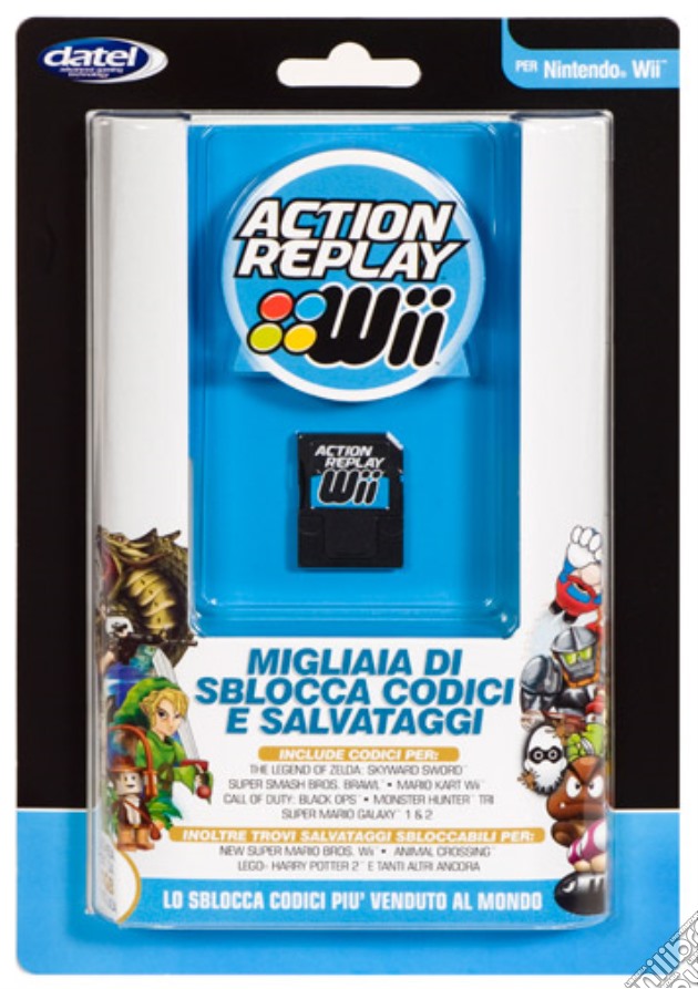 DATEL Action Replay WII videogame di ACOG