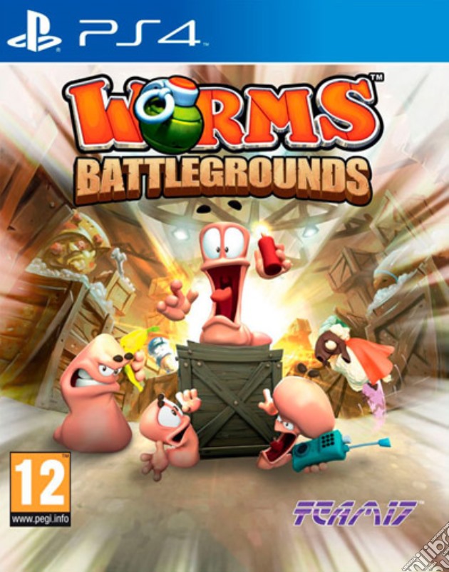 Worms Battlegrounds videogame di PS4