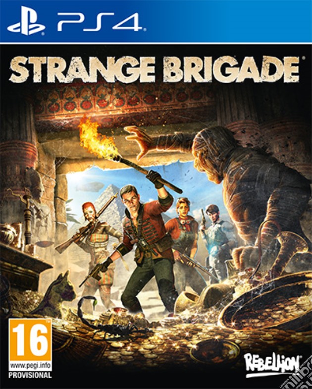 Strange Brigade videogame di PS4