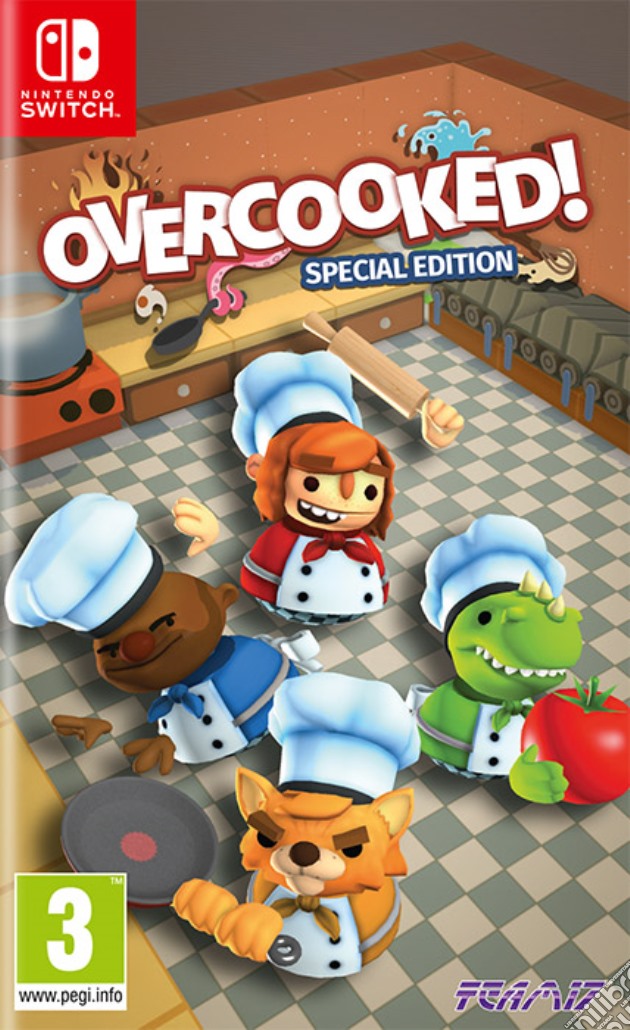 Overcooked videogame di SWITCH
