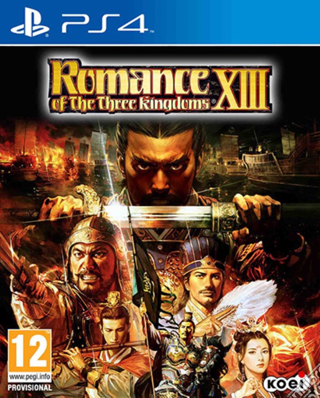 Romance of the Three Kingdoms XIII videogame di PS4