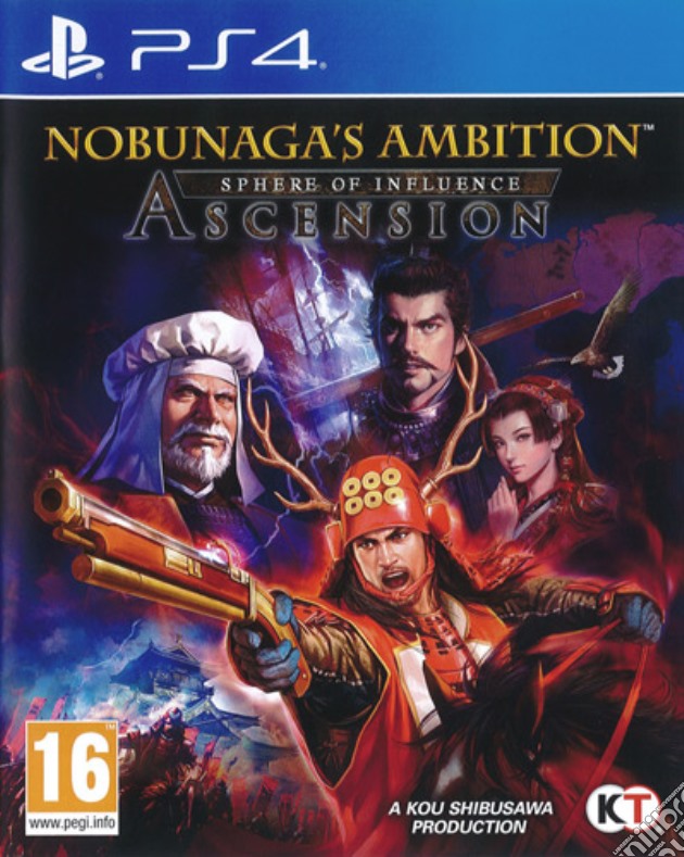 Nobunaga's Ambition Sphere of Influence videogame di PS4