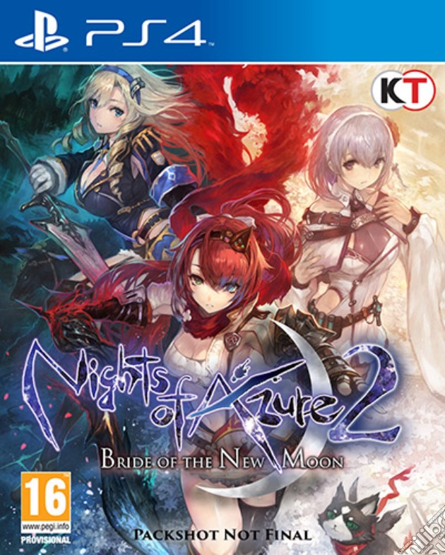 Nights of Azure 2: Bride of the New Moon videogame di PS4