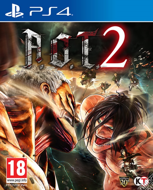 A.O.T. 2 videogame di PS4
