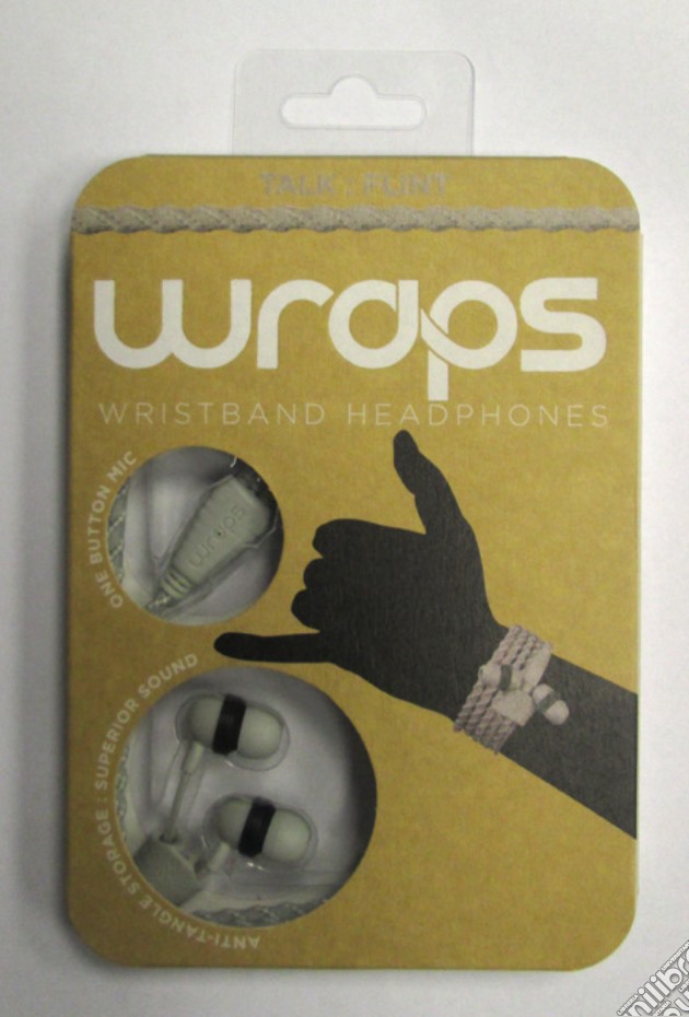 BB Auricolare Wraps Wristband Grigio videogame di ACOG