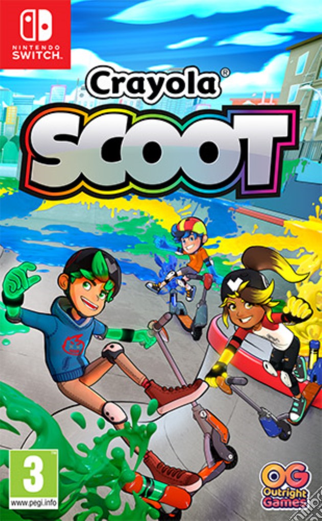 Crayola Scoot videogame di SWITCH