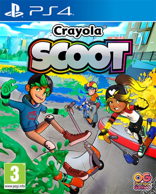 Crayola Scoot videogame di PS4