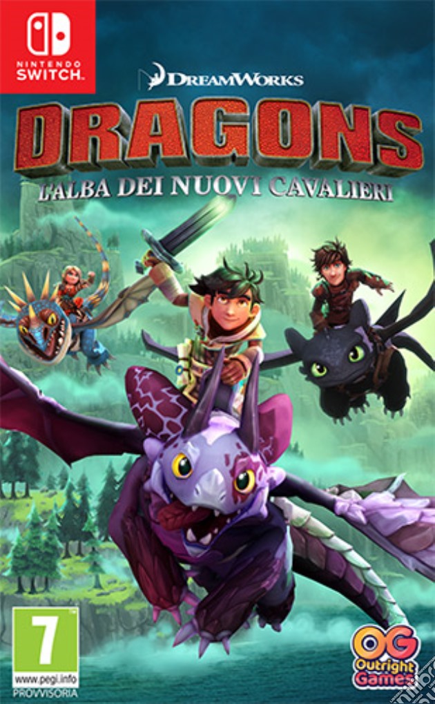 Dragons: l'Alba dei Nuovi Cavalieri videogame di SWITCH
