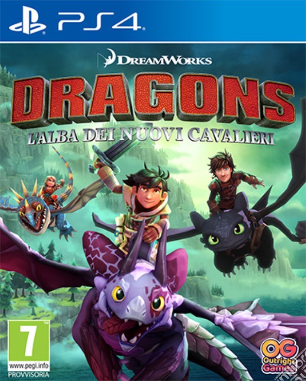 Dragons: l'Alba dei Nuovi Cavalieri videogame di PS4
