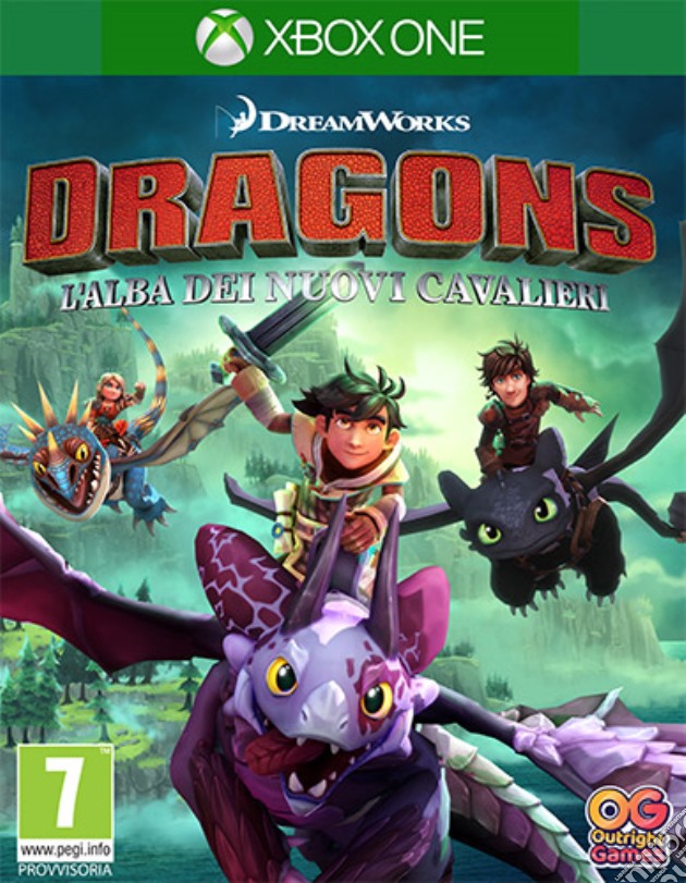 Dragons: l'Alba dei Nuovi Cavalieri videogame di XONE