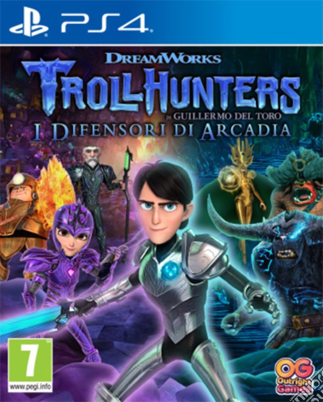 Trollhunters I Difensori di Arcadia videogame di PS4