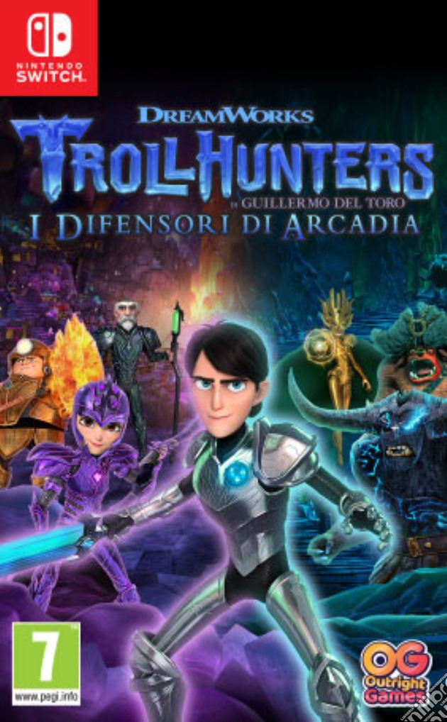 Trollhunters I Difensori di Arcadia videogame di SWITCH