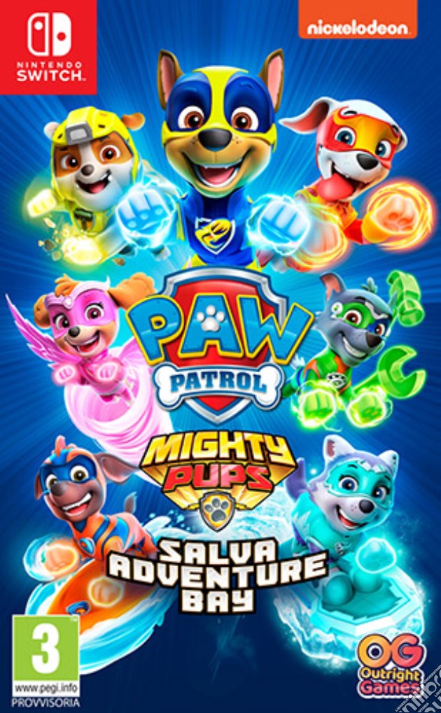 Paw Patrol Might Pups:Salva AdventureBay videogame di SWITCH