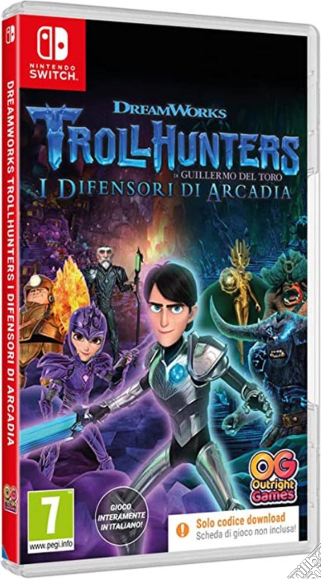 Trollhunters I Difensori di Arcadia (CIAB) videogame di SWITCH