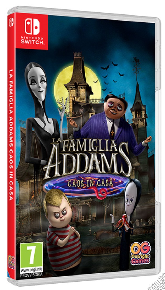 La Famiglia Addams Caos In Casa videogame di SWITCH
