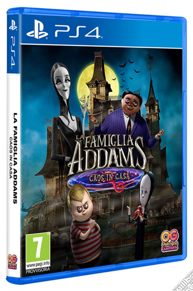 La Famiglia Addams Caos In Casa videogame di PS4