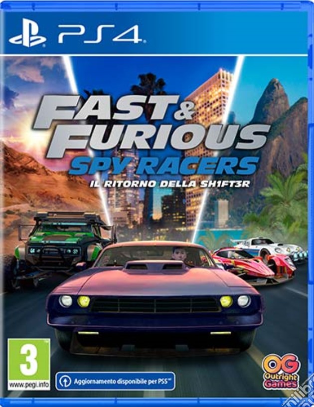 Fast & Furious Spy Racers Il Ritorno videogame di PS4