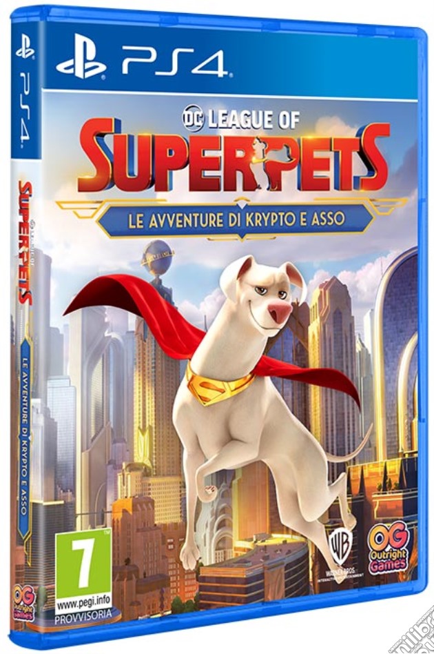 DC League of Super-pets: Le Avventure di Krypto e Asso videogame di PS4