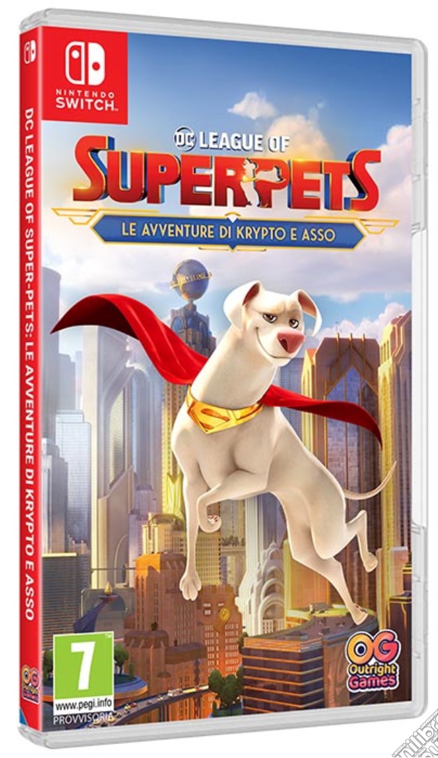 DC League of Super-pets: Le Avventure di Krypto e Asso videogame di SWITCH