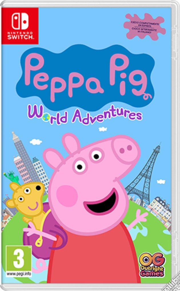 Peppa Pig Avventure Intorno al Mondo videogame di SWITCH