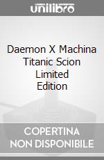 Daemon X Machina Titanic Scion Limited Edition game acc